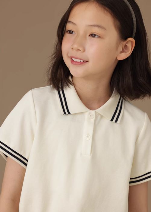 K240515003 - Classic striped polo shirt