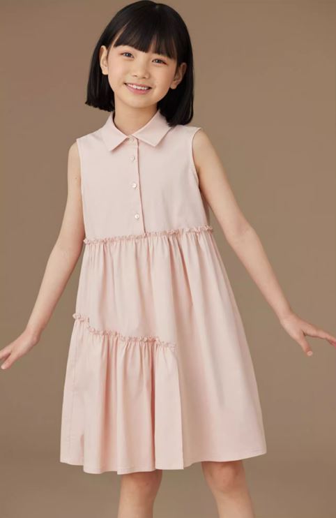 K40701 - Petal pink summer cole dress