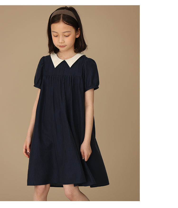 K5011 - Navy Coolmax short sleeve dress