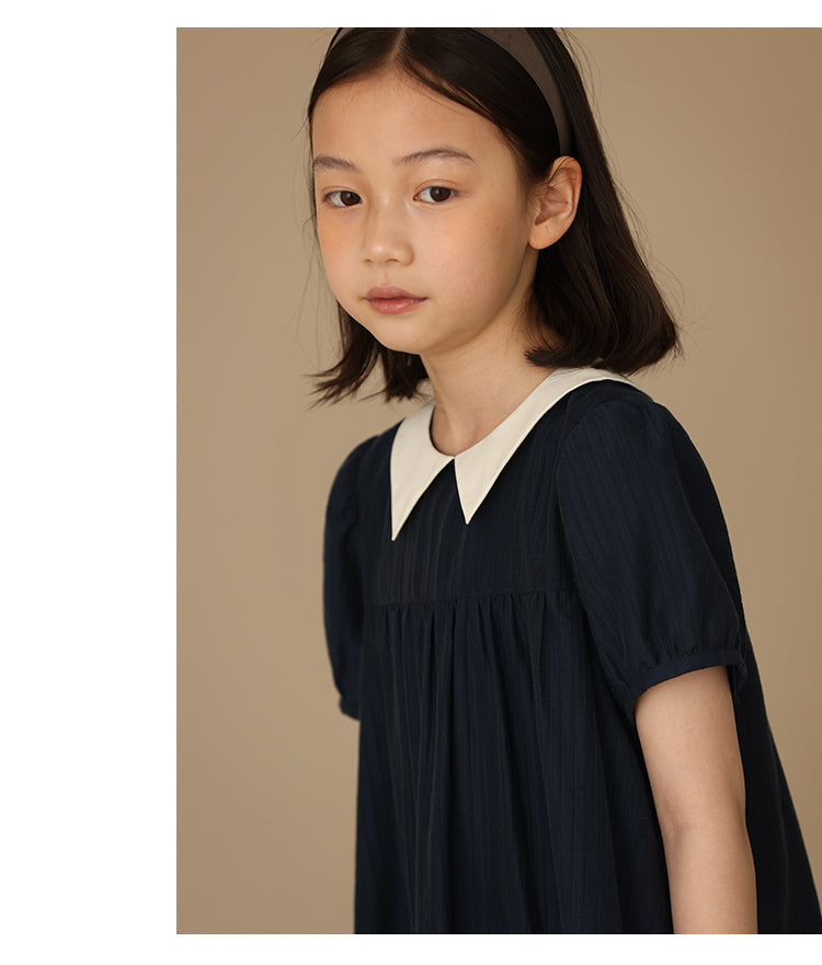 K5011 - Navy Coolmax short sleeve dress