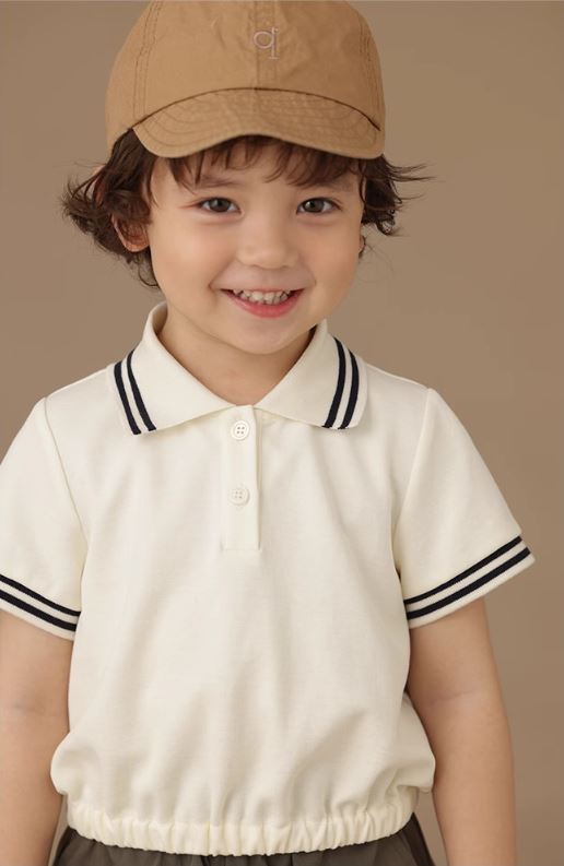 K240515003 - Classic striped polo shirt