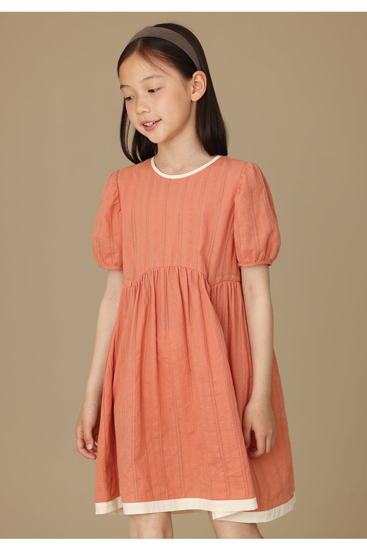 K6005 - Scarlet shirring dress