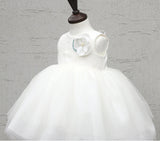 子供ドレス発表会・結婚式・おしゃれなDRESCCOのテティスフラワーコサージュツイードドレスの画像10