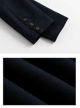 K6059 - 深蓝色单排扣儿童夹克