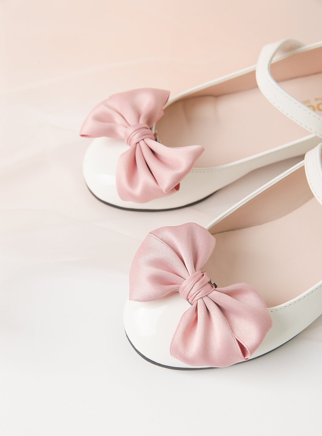 Pink Ribbon Alice Enamel Shoes (12cm-23cm)