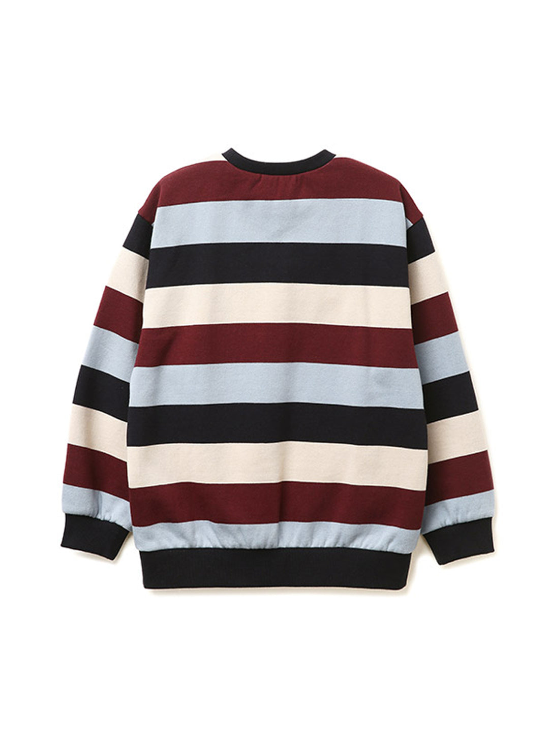 [renoma KIDS] Rainbow Stripe Yarn-dyed Sweatshirt