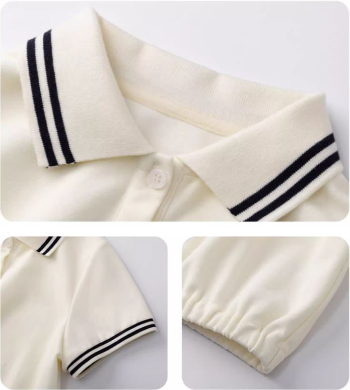 K240515003 - Classic striped polo shirt