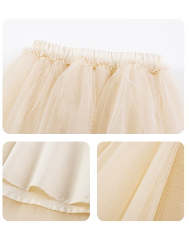 K8049 - Ivory tulle skirt