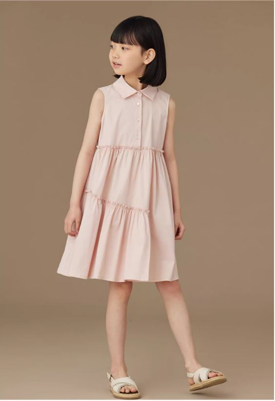 K40701 - Petal pink summer cole dress