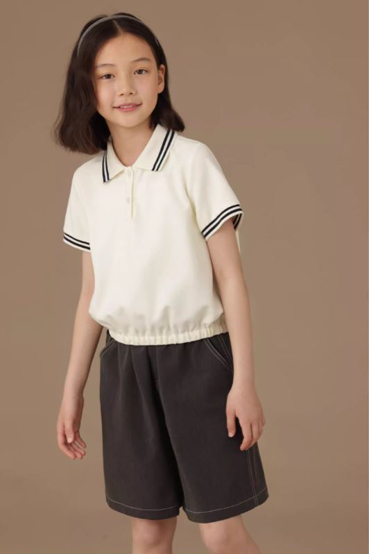 K240515003 - Classic striped polo shirt