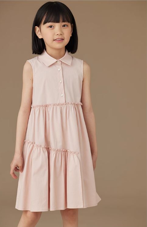 K40701 - Petal pink summer cole dress