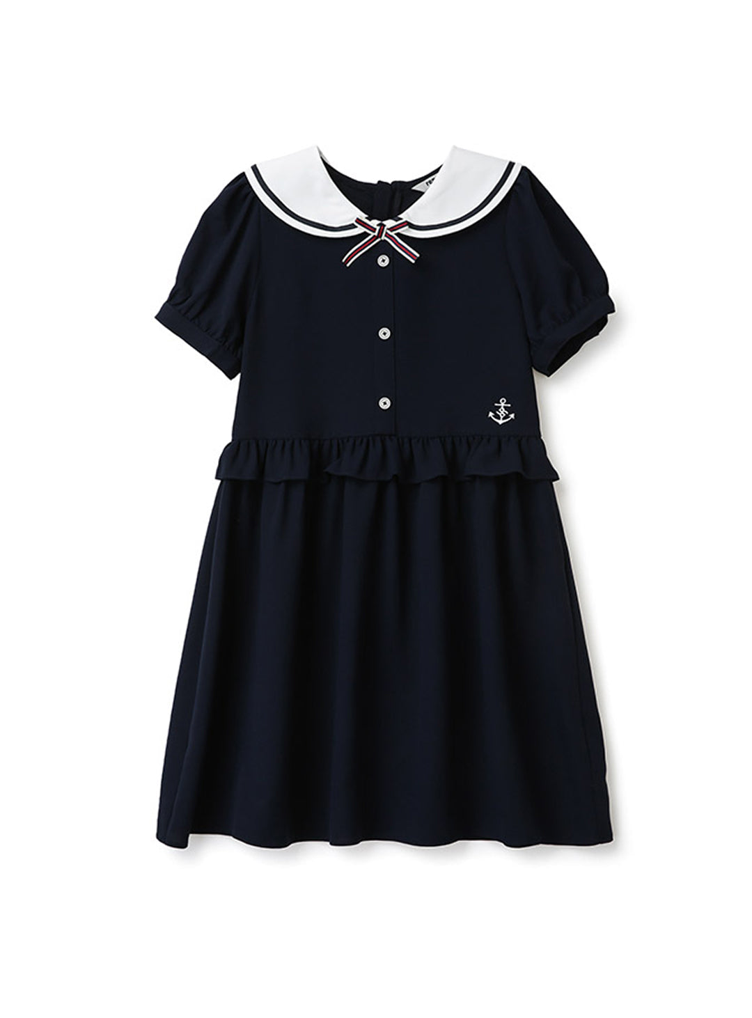 [renoma KIDS] Bicolor Chiffon Marine Dress