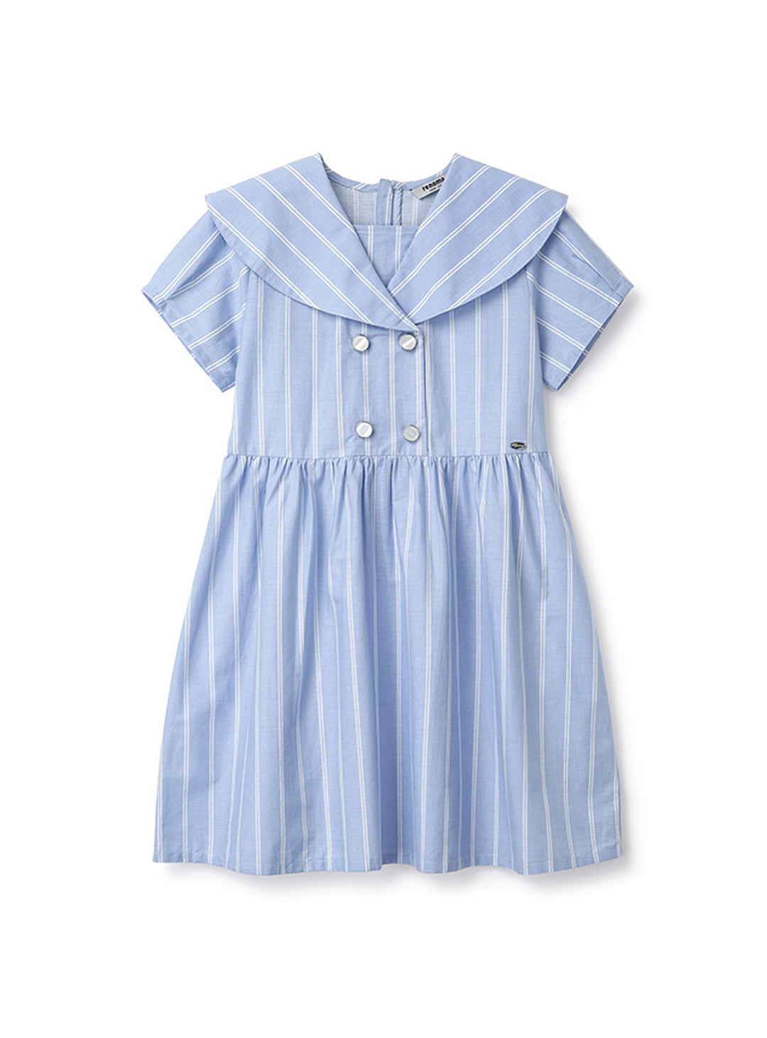 [renoma KIDS] Striped Big Collar Summer Dress