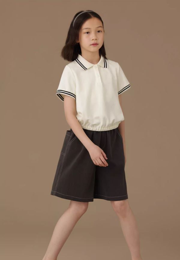 K240515003 - Classic striped polo shirt