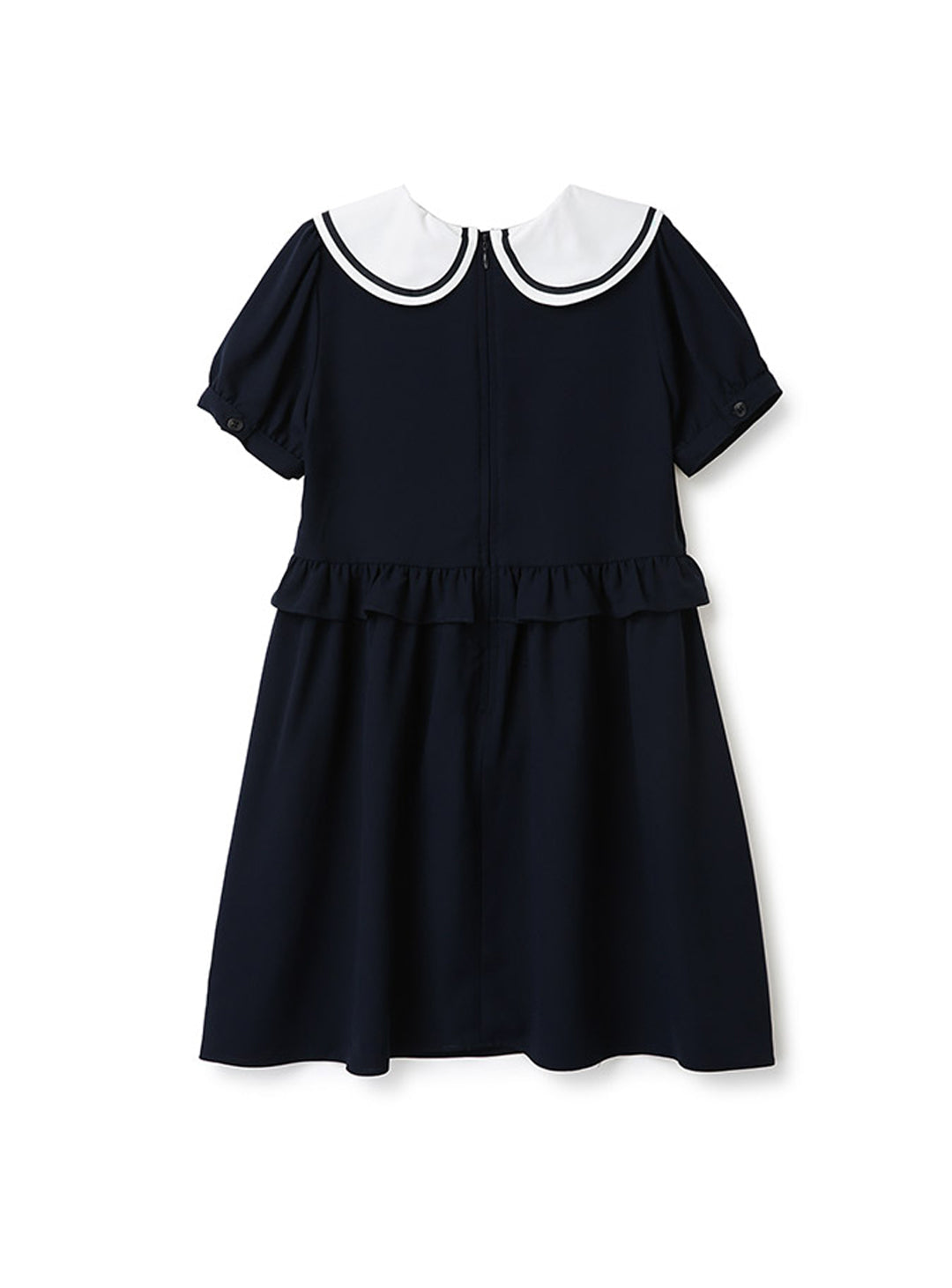 [renoma KIDS] Bicolor Chiffon Marine Dress