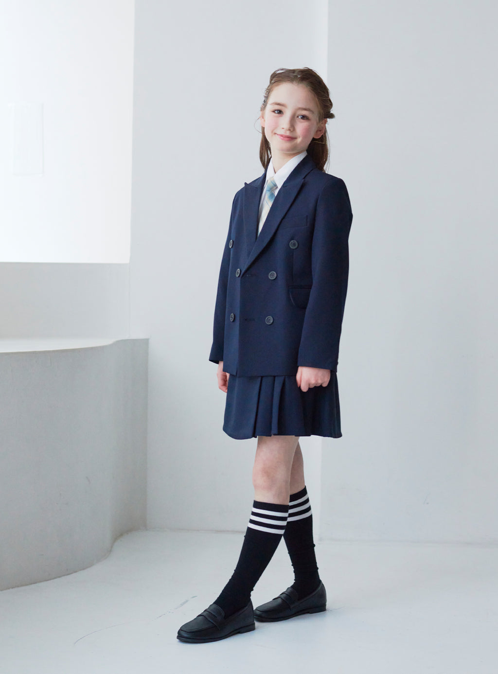 ジュネビビアンの上着とイギンのスカートフォーマルスーツ 13号 女の子 