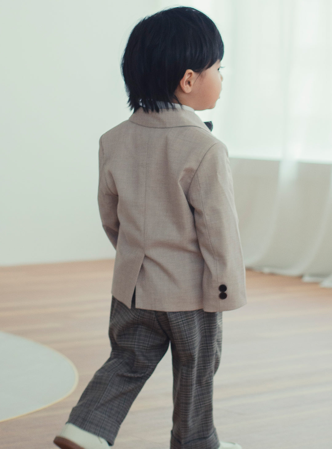 ヘリテージチェックスーツセット(ジャケット、長ズボン)
