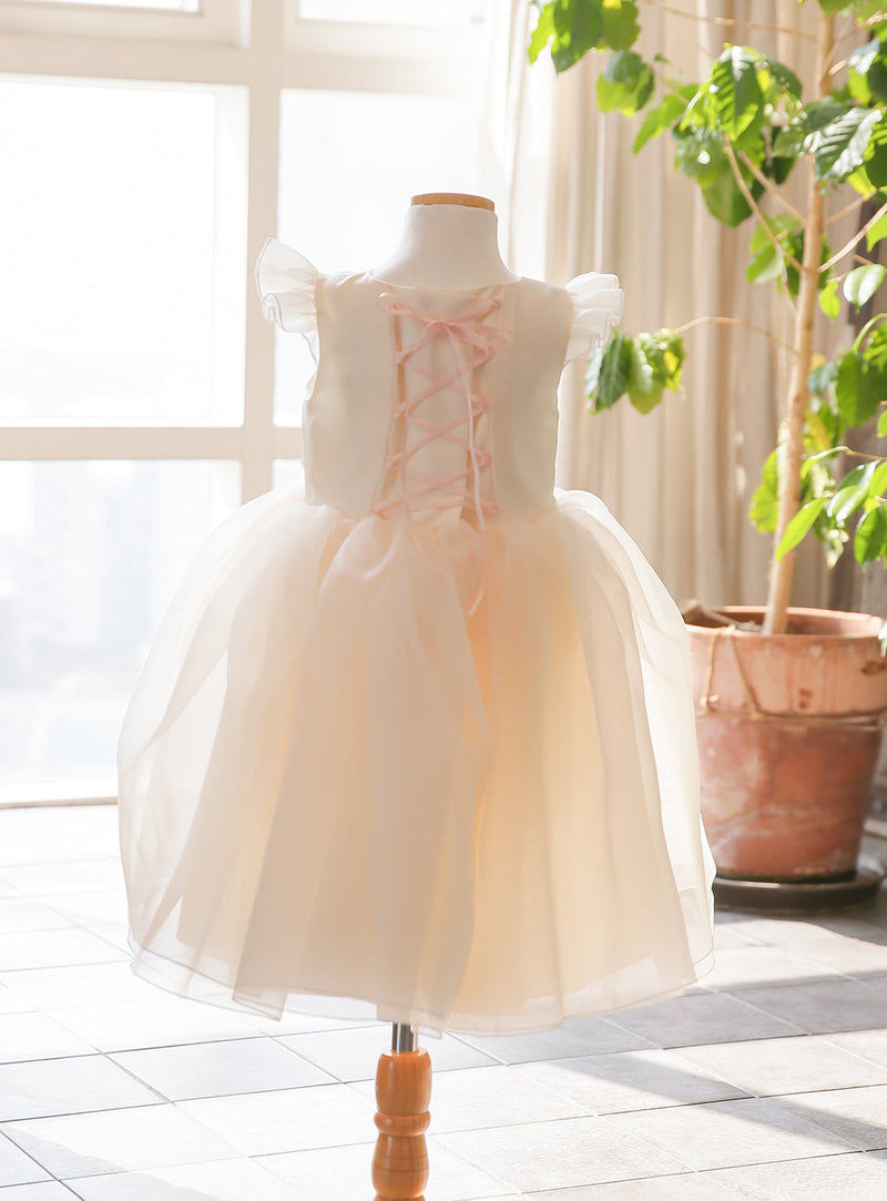 子供ドレス発表会・結婚式・おしゃれなDRESCCOのマナビスフリルスリーブドレスの画像19