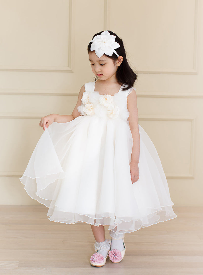 子供ドレス発表会・結婚式・おしゃれなDRESCCOのローズガーデンドレスの画像1
