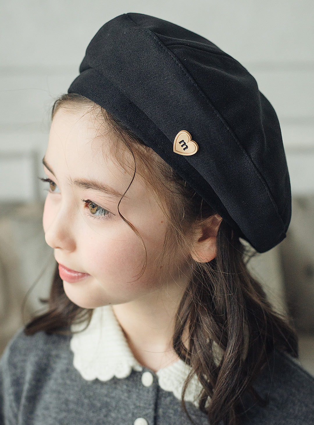 ウールホワイトカラーセーター