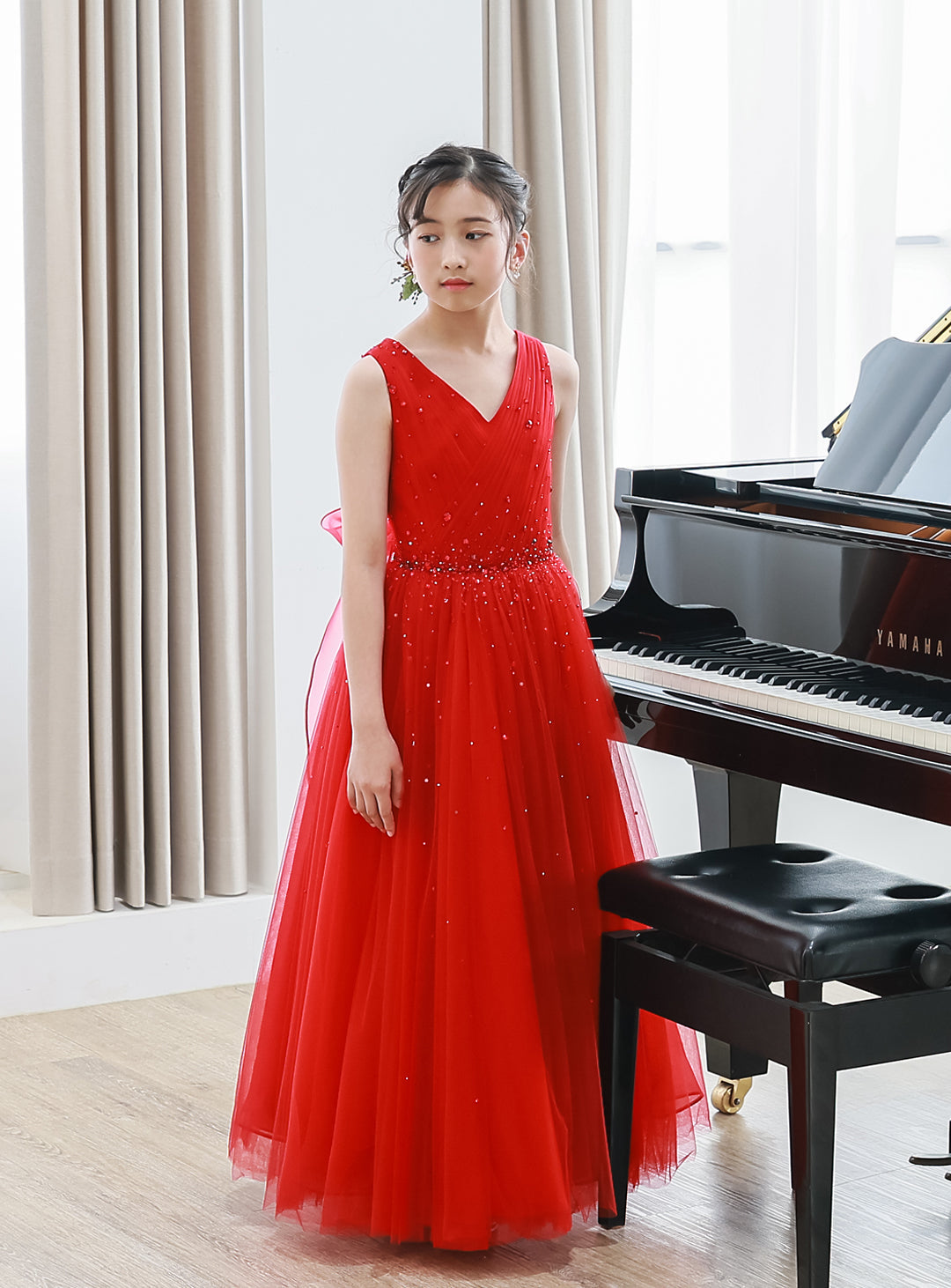 Scarlet Jewelry Tulle Dress