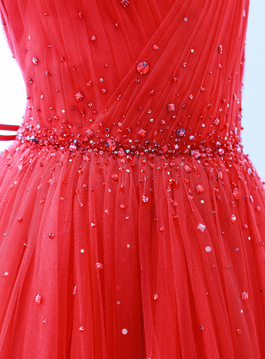 Scarlet Jewelry Tulle Dress