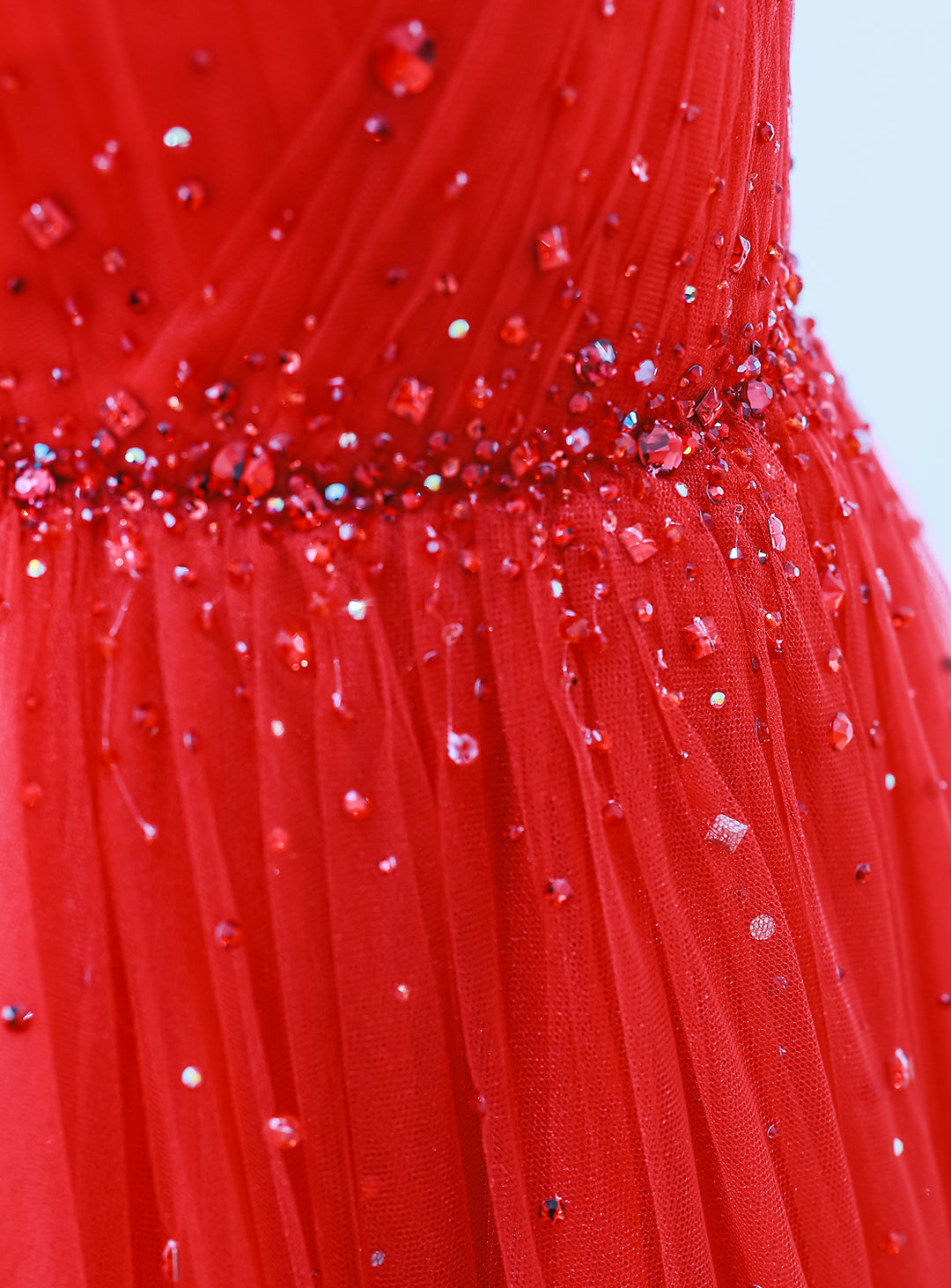 Scarlet Jewelry Tulle Dress