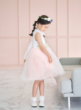 子供ドレス発表会・結婚式・おしゃれなDRESCCOのブロッサムピーチドレスの画像4