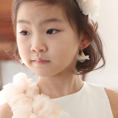 子供ドレスのイヤリング・発表会結婚式・おしゃれなDRESCCOのエイリン-Shushu Earing Aの画像1