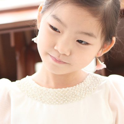 子供ドレスのイヤリング・発表会結婚式・おしゃれなDRESCCOのエイリン-Shushu Earing Bの画像1