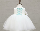 子供ドレス発表会・結婚式・おしゃれなDRESCCOのアプロディーテピンクピーチコサージュドレスの画像15
