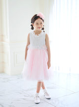子供ドレス発表会・結婚式・おしゃれなDRESCCOのブロッサムピンクドレスの画像3