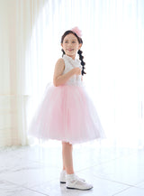 子供ドレス発表会・結婚式・おしゃれなDRESCCOのブロッサムピンクドレスの画像5