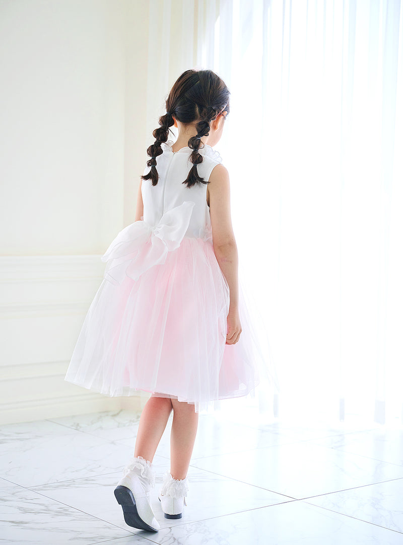 子供ドレス発表会・結婚式・おしゃれなDRESCCOのブロッサムピンクドレスの画像6