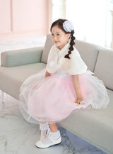 子供ドレス発表会・結婚式・おしゃれなDRESCCOのブロッサムピンクドレスの画像10