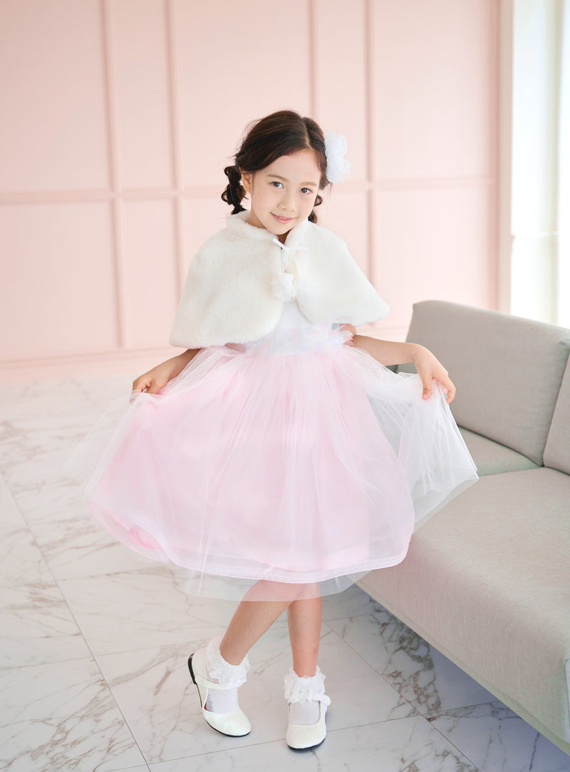 子供ドレス発表会・結婚式・おしゃれなDRESCCOのブロッサムピンクドレスの画像11