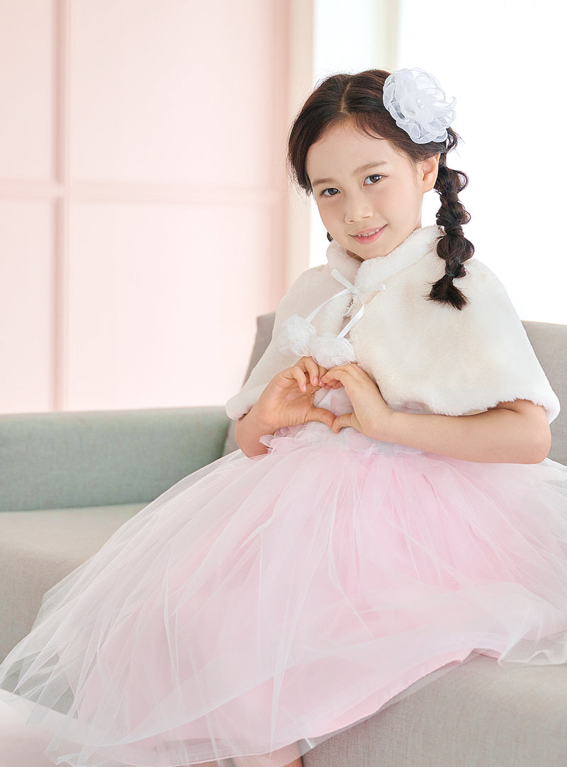 子供ドレス発表会・結婚式・おしゃれなDRESCCOのブロッサムピンクドレスの画像12
