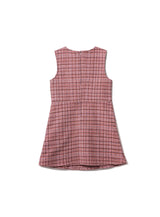 [renoma KIDS] ローズピンクツイードジャンパースカート
