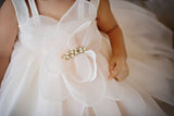 子供ドレス発表会・結婚式・おしゃれなDRESCCOのムーンライトフラワーピーチピンクドレスの画像10