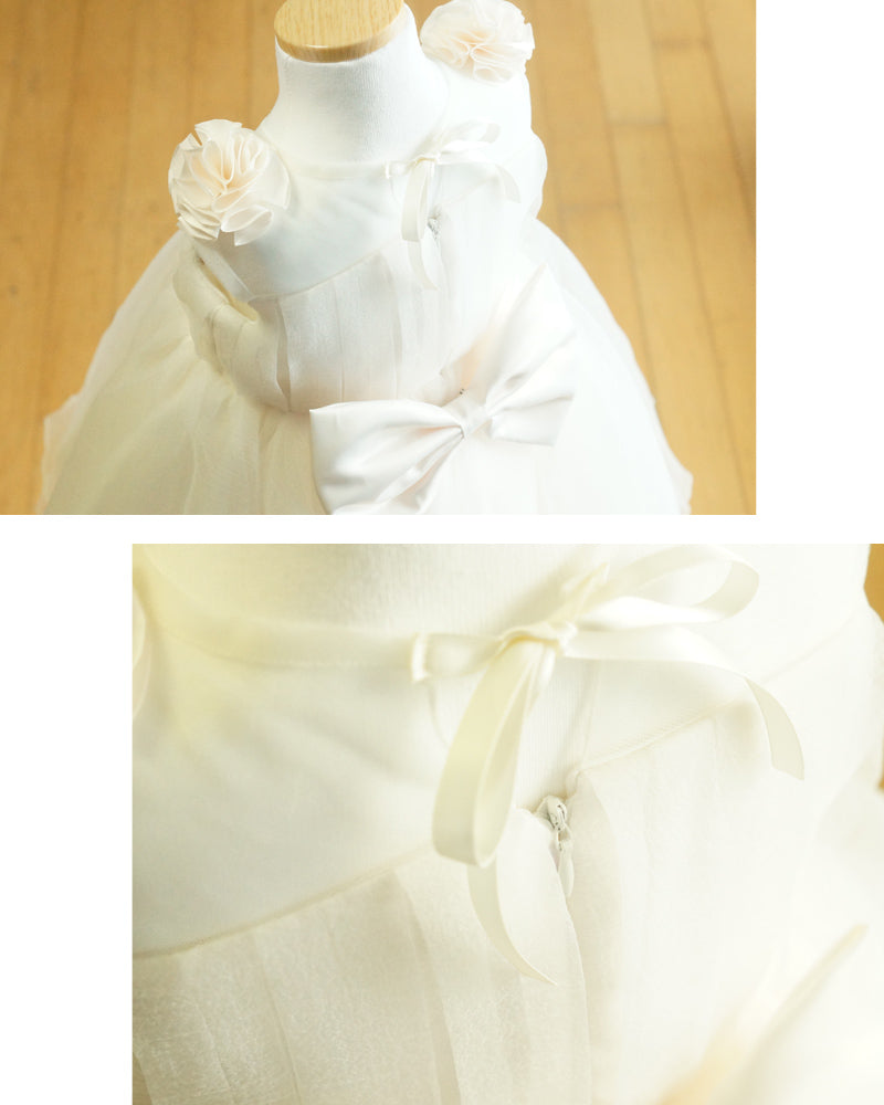 子供ドレス発表会・結婚式・おしゃれなDRESCCOのマグノリアフラワードレスの画像5