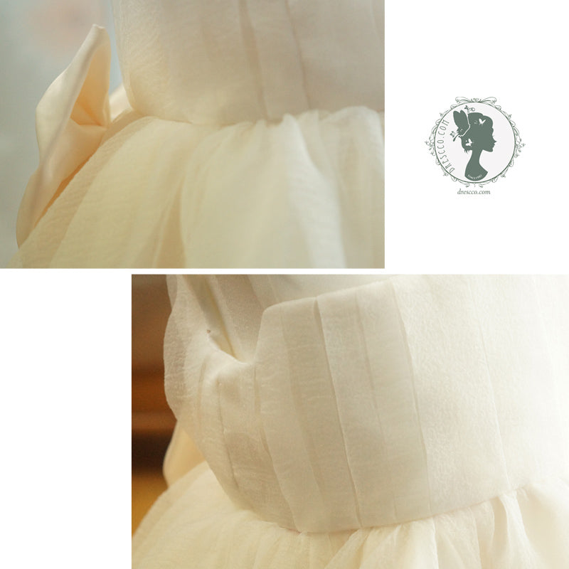 子供ドレス発表会・結婚式・おしゃれなDRESCCOのマグノリアフラワードレスの画像6