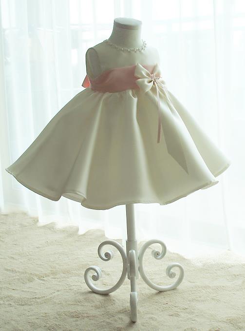 子供ドレス発表会・結婚式・おしゃれなDRESCCOのベビードレスティファニーピンクの画像3