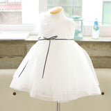子供ドレス発表会・結婚式・おしゃれなDRESCCOのカリテスホワイトフラワーコサージュドレスの画像11