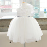 子供ドレス発表会・結婚式・おしゃれなDRESCCOのカリテスホワイトフラワーコサージュドレスの画像12