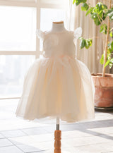 子供ドレス発表会・結婚式・おしゃれなDRESCCOのマナビスフリルスリーブドレスの画像12