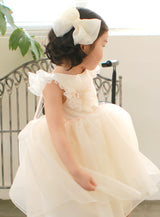 子供ドレス発表会・結婚式・おしゃれなDRESCCOのマナビスフリルスリーブドレスの画像11