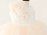 子供ドレス発表会・結婚式・おしゃれなDRESCCOのミューズアイボリーバルーンドレスの画像13