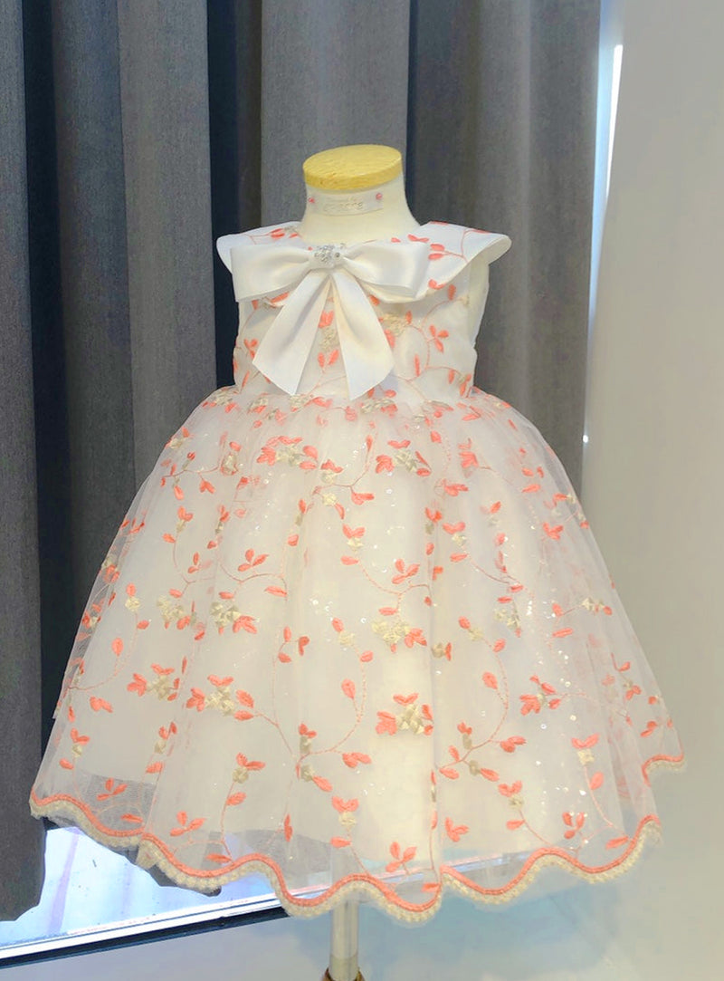 子供ドレス発表会・結婚式・おしゃれなDRESCCOのふんわり刺繍チェリードレスの画像5