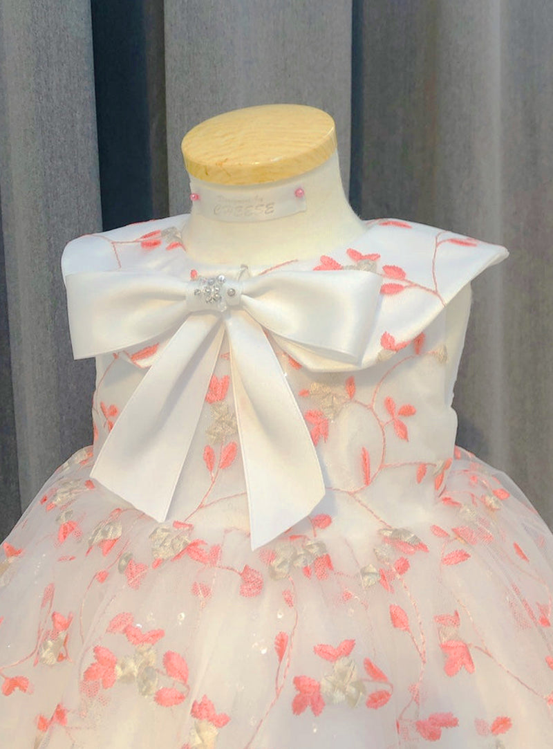 子供ドレス発表会・結婚式・おしゃれなDRESCCOのふんわり刺繍チェリードレスの画像6