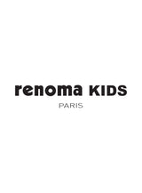 [renoma KIDS] チェック柄セーラーハンドメイドコート